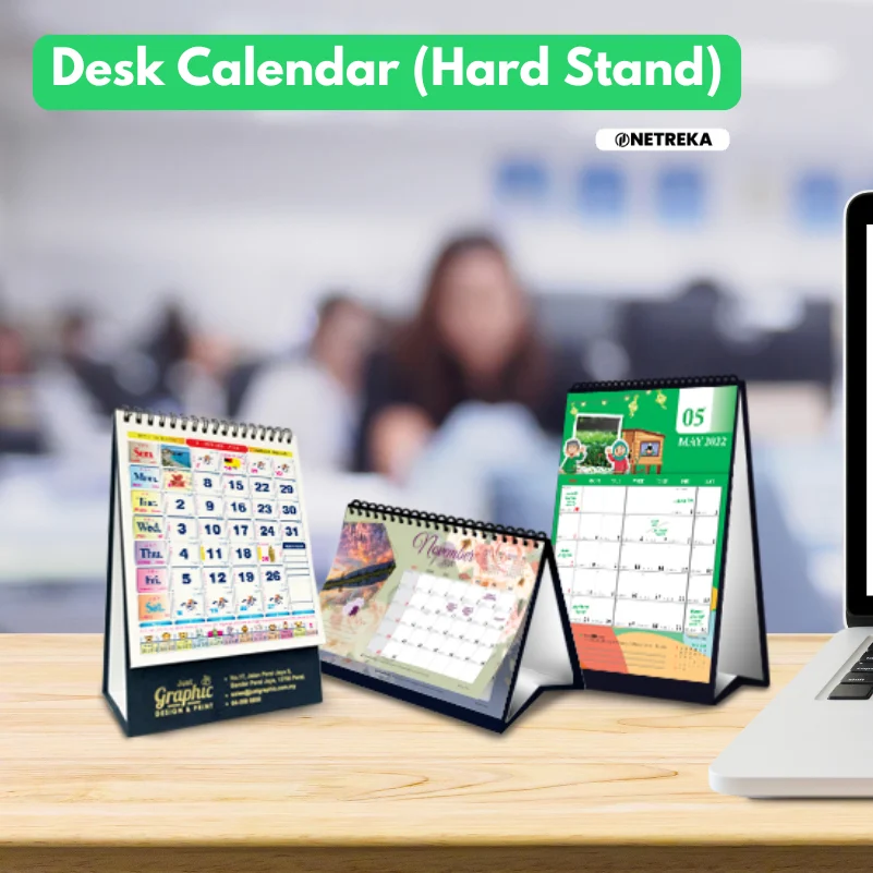Desk Calendar (Hard Stand)