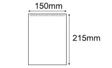 8 Sheets - 16 Pages (150mmx215mm)